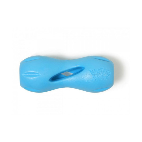 Игрушка West Paw Qwizl Small Aqua для собак, 14 см
