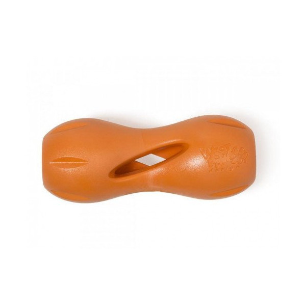 Игрушка West Paw Qwizl Small Tangerine для собак, 14 см