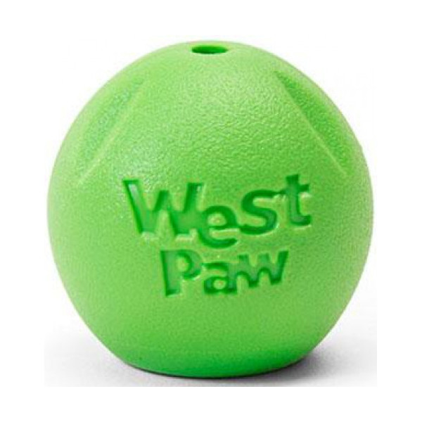 Игрушка West Paw Rando Small Jungle Green для собак, 6 см