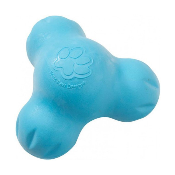 Игрушка West Paw Tux Large Aqua для собак, 13 см