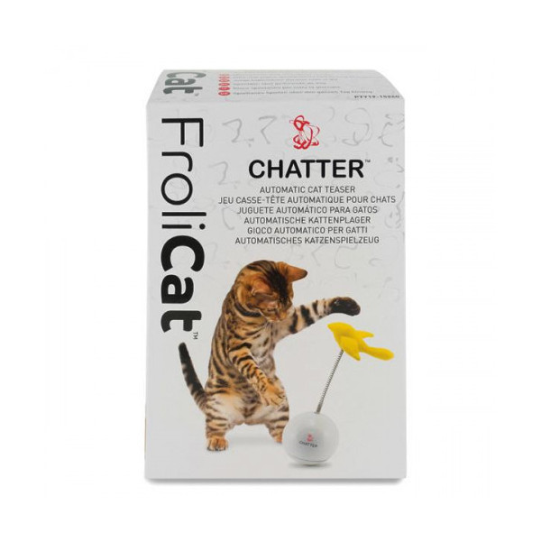 Игрушка-неваляшка PetSafe FroliCat Chatter интерактивная, для кошек, 362 г