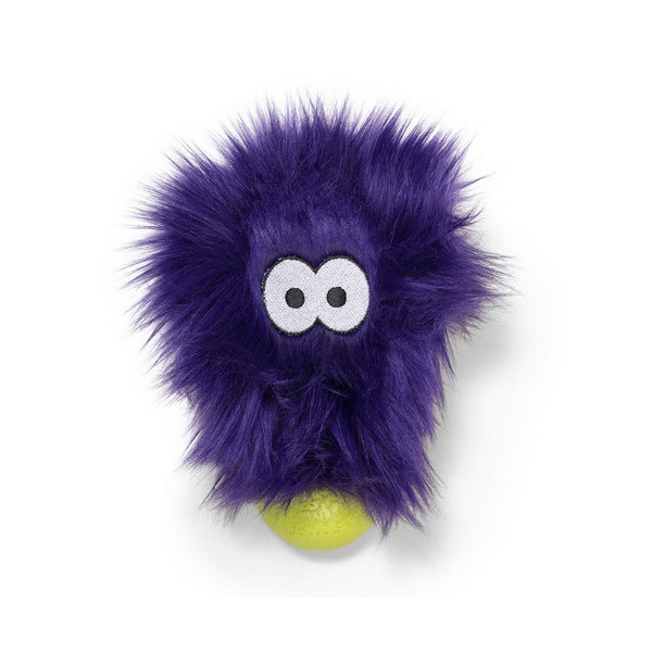 Игрушка-пищалка West Paw Rosebud Purple Fur, фиолетовая, 17 см