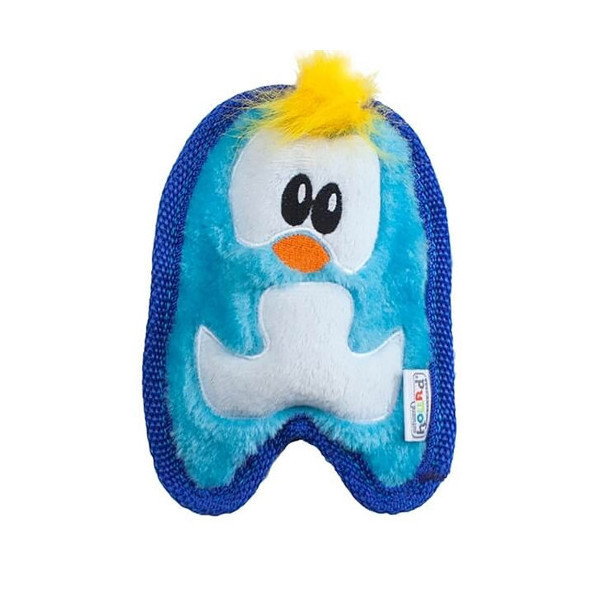 Игрушка-пищалка для собак Outward Hound Invincibles Pinguin XS Пингвин мини, голубая, 20×11×4 см