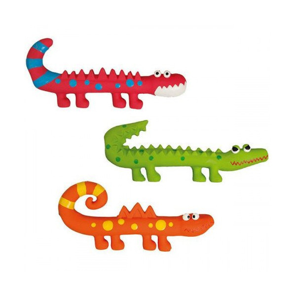 Игрушки Flamingo Jurassic для собак, динозавры латексные, с наполнителем, 20х8.5х3 см
