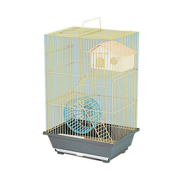 Клетка AnimAll 2203-G для хомяка, 30×23×47 см