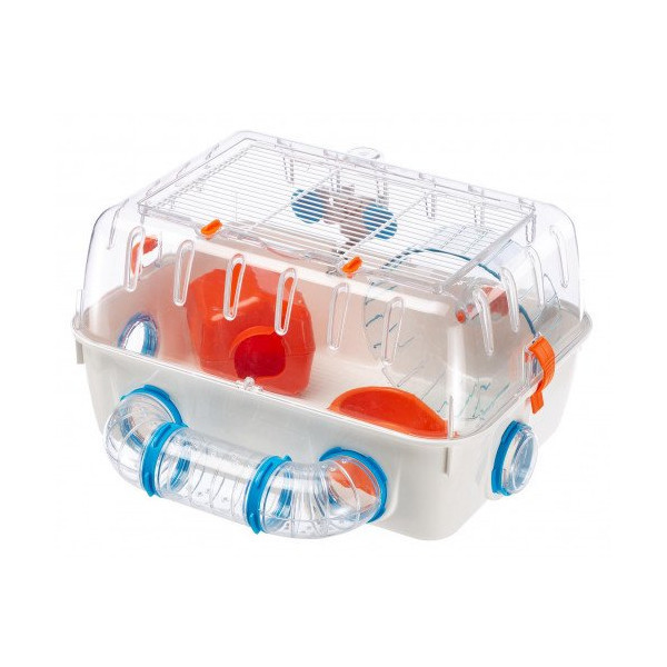 Клетка Ferplast Cage Combi 1 для хомяков с игровыми туннелями