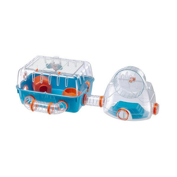 Клетка Ferplast cage combi 2 для хомяков с мини-спортзалом