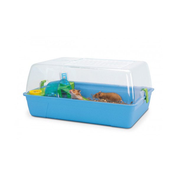 Клетка Savic Rody Hamster для хомяков, голубая, 55 х 39 х 26 см