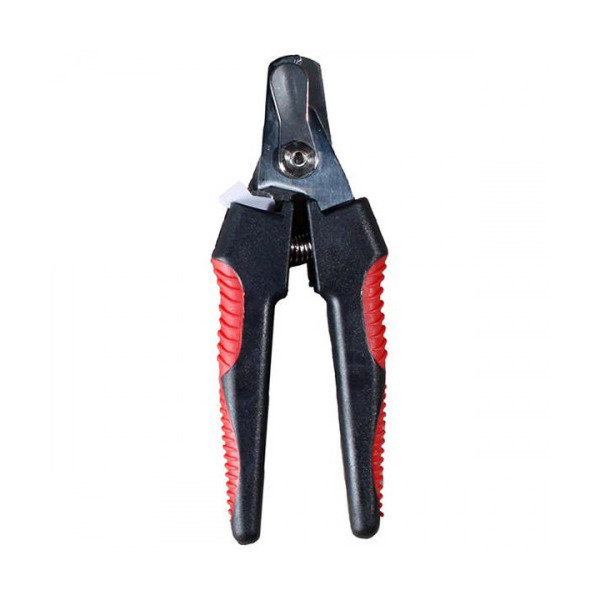 Когтерез Flamingo Nail Clipper для кошек и собак малых пород, с ограничителем и замком, 16х5.5 см