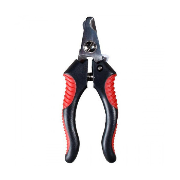 Когтерез Flamingo Nail Clipper для кошек и собак, с ограничителем и замком безопасности, 13x5 см