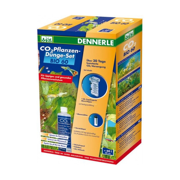 Комплект Dennerle Bio 60 для удобрения растений CO2