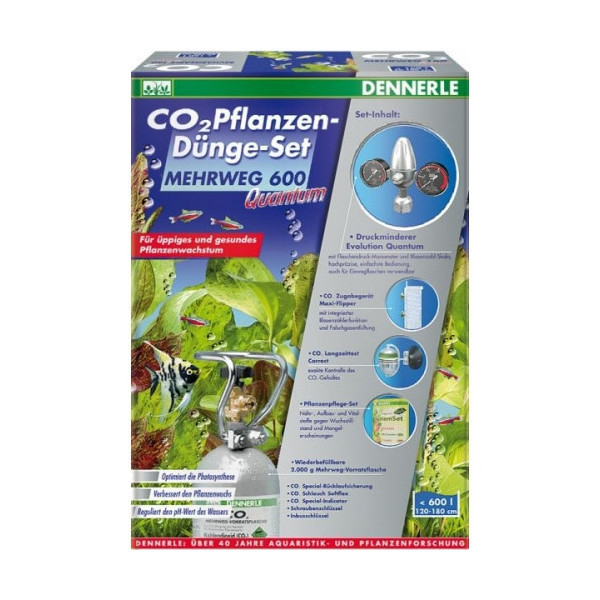 Комплект Dennerle Mehrweg 600 Quantum для удобрения растений CO2