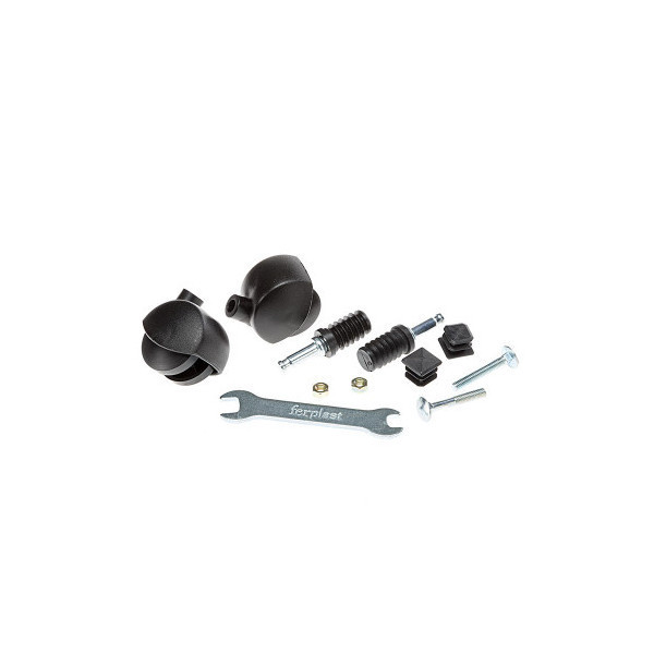 Комплект колес Ferplast L239 Kit Wheels For Iron Stand для клеток для птиц, 20 x 10 x 3,5 см