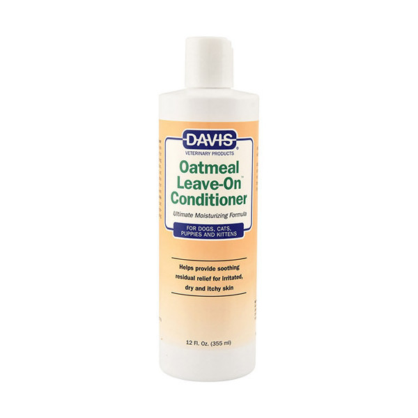 Кондиционер Davis Oatmeal Leave-On Conditioner супер увлажняющий, для собак, котов, концентрат, 355 мл