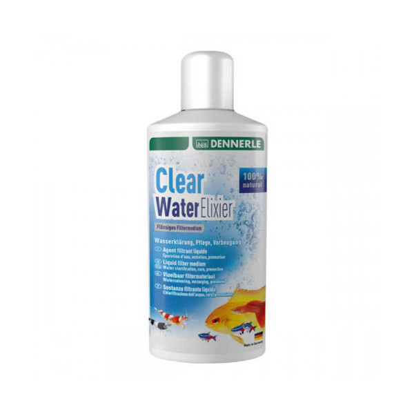 Кондиционер для аквариумной воды Dennerle Clear Water Elixier, 500 мл