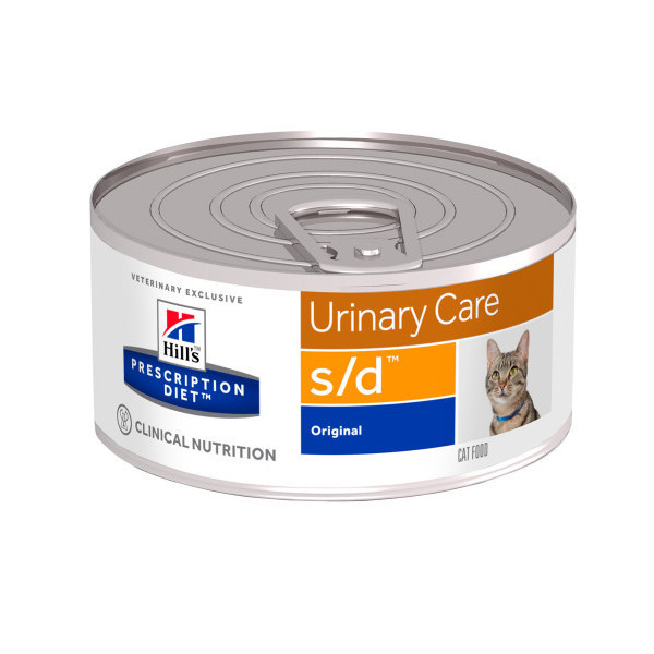 Консерва Hill's Prescription Diet Urinary Care s/d для растворения струвитных камней у кошек, 156 г