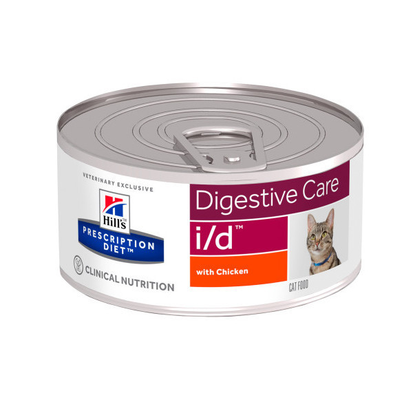 Консерва Hill's Prescription Diet i/d для кошек при нарушении работы ЖКТ, с курицей, 156 г