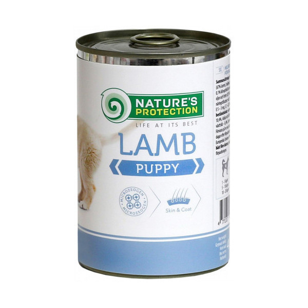 Консерва Natures Protection Puppy Lamb для щенков, 400 г