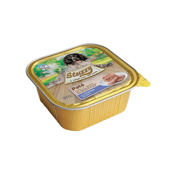 Консервы Mister Stuzzy Dog Duck с уткой, для собак, паштет, 150 г