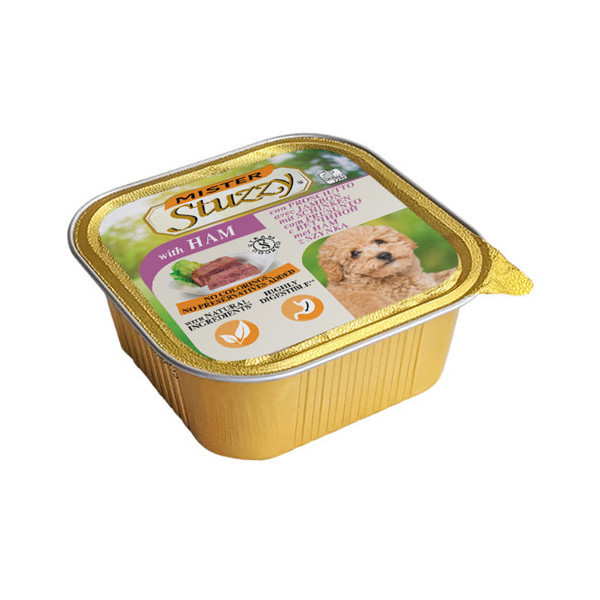 Консервы Mister Stuzzy Dog Ham с ветчиной, для собак, паштет, 150 г