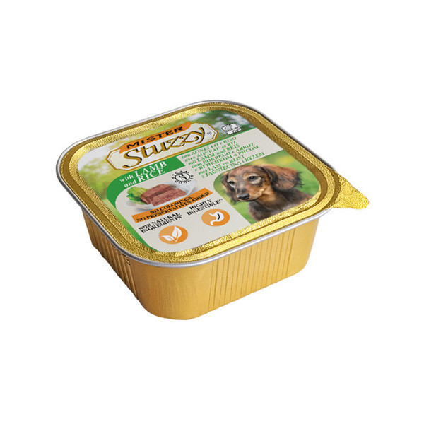 Консервы Mister Stuzzy Dog Lamb Rice с ягненком и рисом, для собак, паштет, 150 г