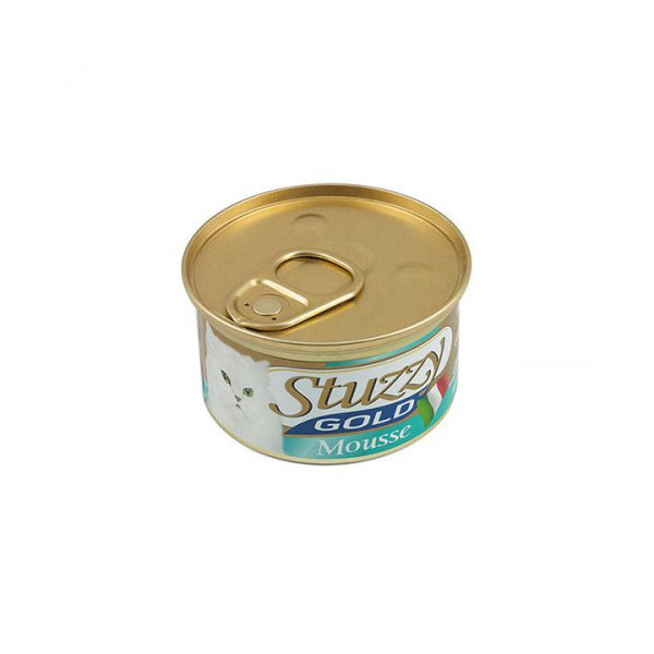 Консервы Stuzzy Gold Cat Turkey Lamb с ягненком, для кошек, мусс, 85 г
