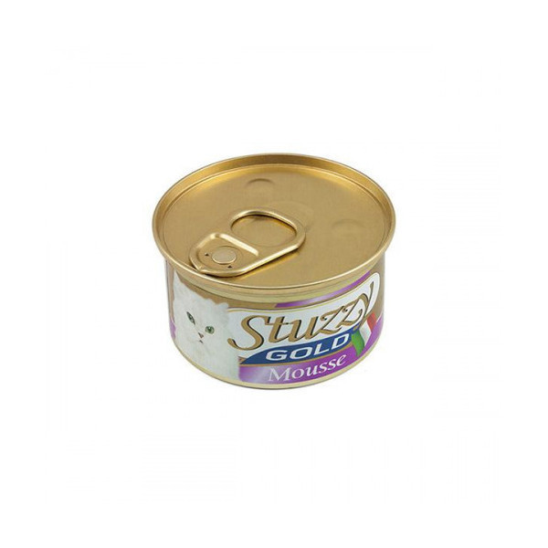 Консервы Stuzzy Gold Cat White Fish с рыбой, для кошек, мусс, 85 г