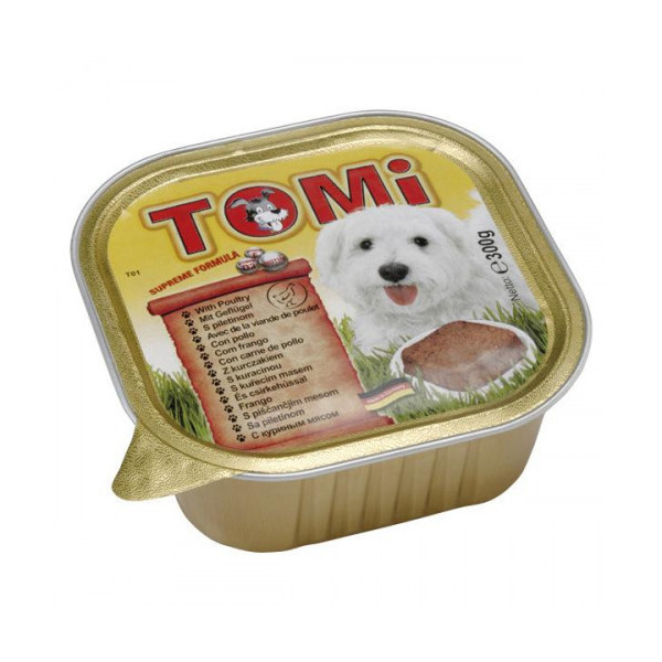 Консервы Tomi poultry с птицей, для собак, 300 г