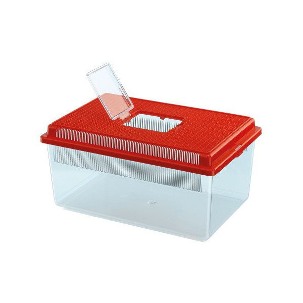 Контейнер Ferplast Container Geo Flat Small для мелких животных, рыб, черепах и насекомых, 4 л