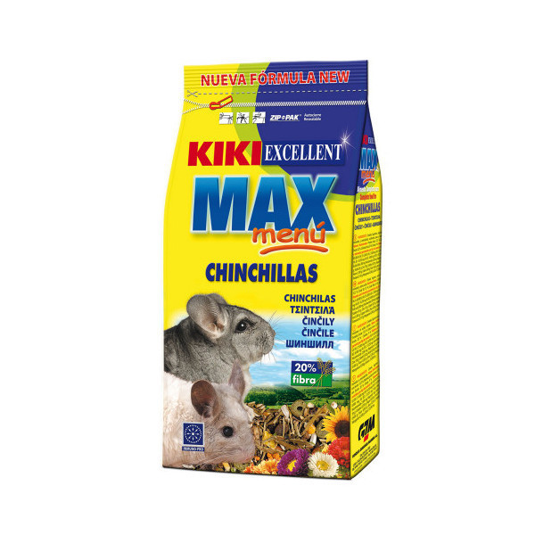 Корм Kiki Max Menu для шиншилл, 800 г