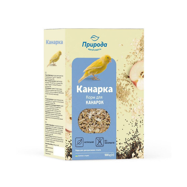 Корм Природа Жако для больших попугаев, 1 кг