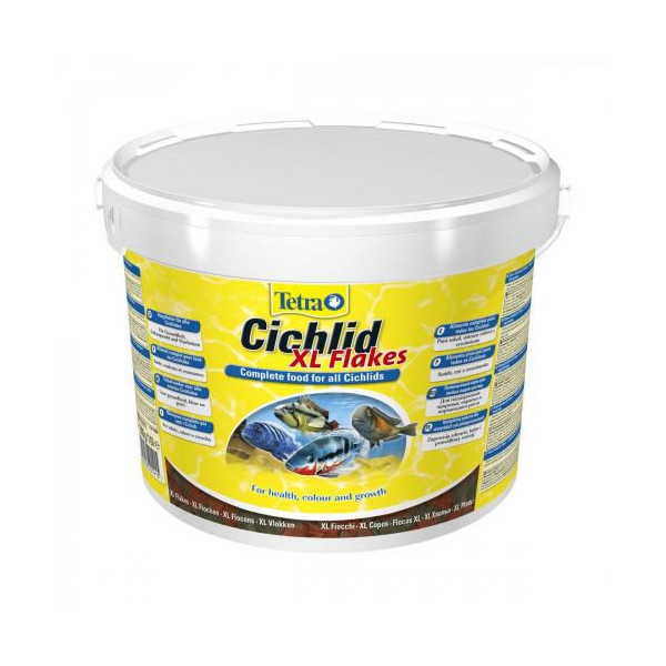 Корм Tetra CICHLID XL для цихлид, 10 л