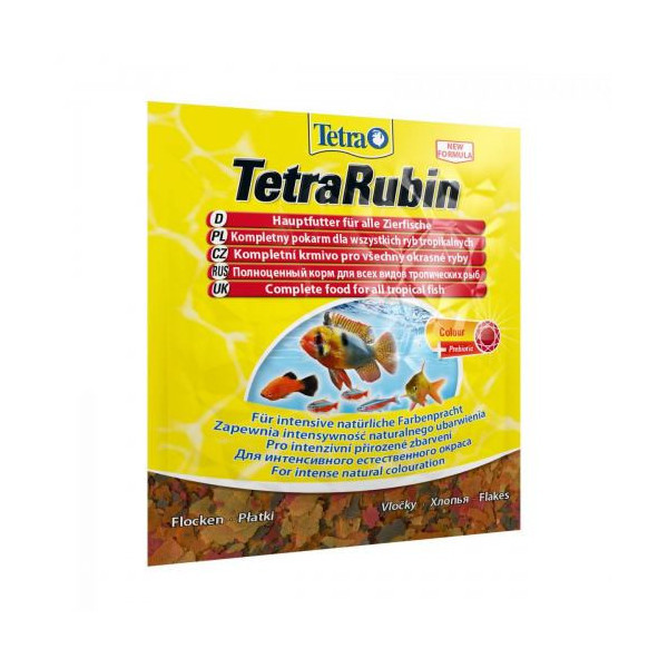 Корм Tetra RUBIN для окраса аквариумных рыб, 12 г
