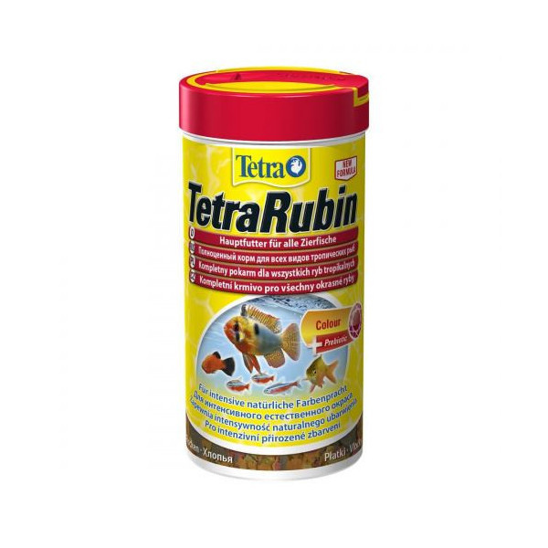 Корм Tetra RUBIN для окраса аквариумных рыб, 250 мл