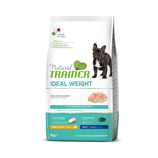 Корм Trainer Super Premium Weight Care Small & Toy для взрослых собак мелких пород с избыточным весом, 7 кг