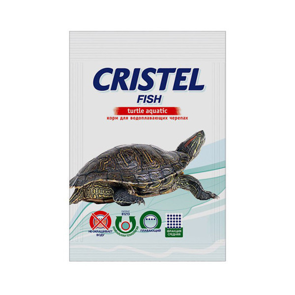Корм Turtle aquatic для водоплавающих черепах, 40 г