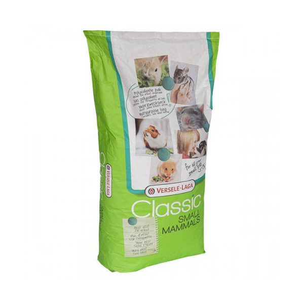 Корм Versele-Laga Classic Cavia зерновая смесь, для морских свинок, с витамином C, 20 кг