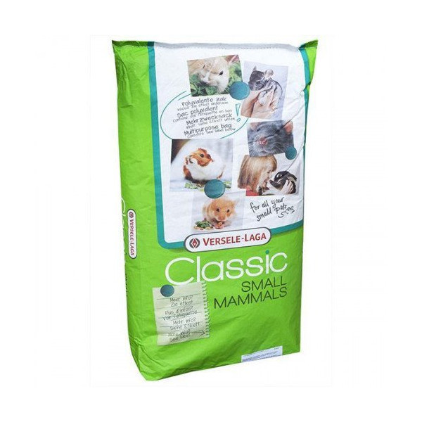 Корм Versele-Laga Classic Zero для грызунов, 20 кг