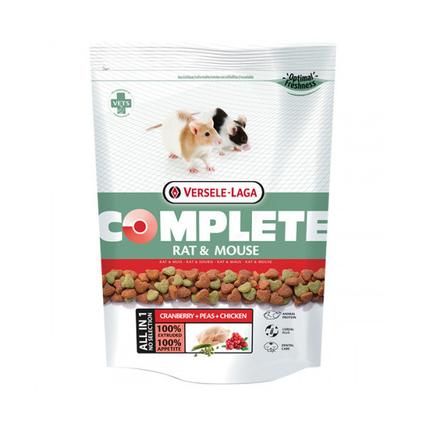 Корм Versele-Laga Complete Rat & Mouse для крыс и мышей, 500 г