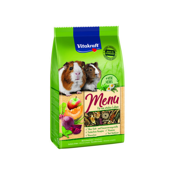 Корм Vitakraft Premium Menu Vital для морских свинок, 1 кг
