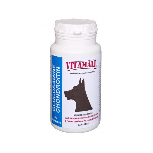 Кормовая добавка VitamAll для укрепления суставов и костей, для собак, 65 таблеток