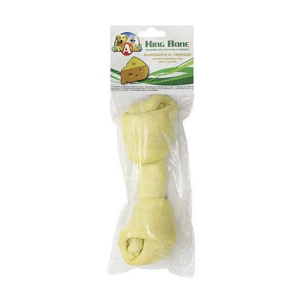Кость Croci King Bone Buffalo Cheese для собак, узловая, 20 см, 110 г, 1 шт