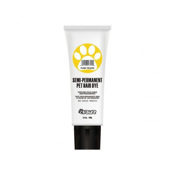 Краска для шерсти Opawz Semi-permanent Hair Dye Flash Yellow 150 мл