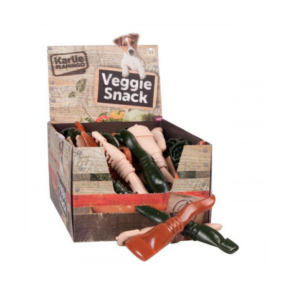 Лакомство Flamingo Veggie Toothpaste для собак, без глютена, 5 шт/уп, 10 см, цена за 1 шт