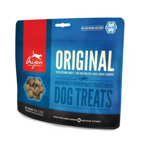 Лакомство Orijen Original Dog со вкусом курицы и индейки для собак всех пород и возрастов, 42.5 г