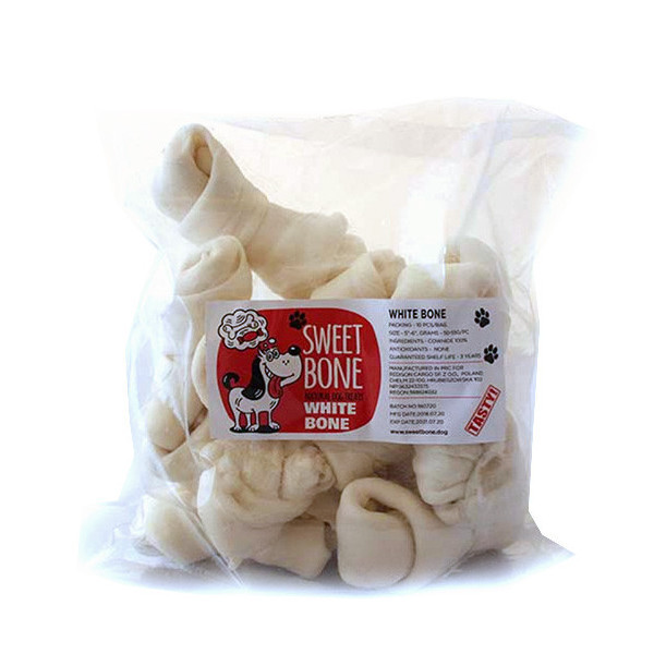Лакомство Sweet Bone Кость белая дутая Дента 7 шт/упак, 455 г