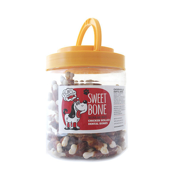 Лакомство Sweet Bone Мясо Курицы на косточке для зубов 500 г