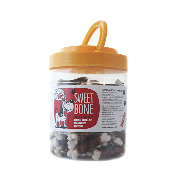 Лакомство Sweet Bone Мясо Утки на кальцевой косточке, 500 г