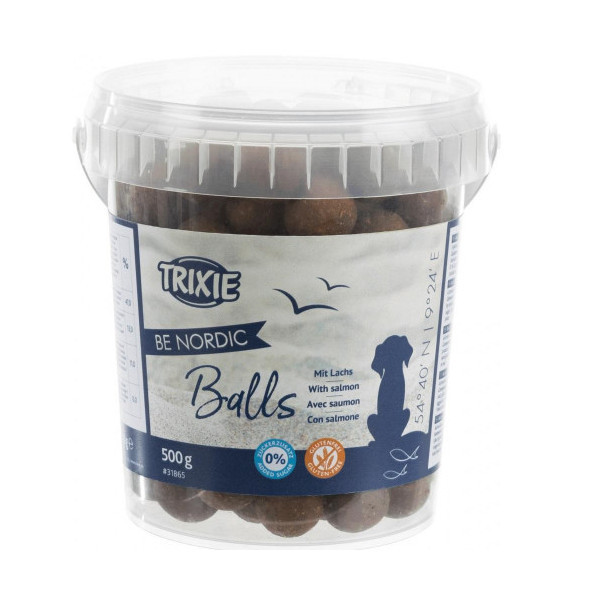 Лакомство Trixie - BE NORDIC Balls лосось, для собак, 500 г
