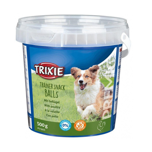 Лакомство Trixie - Trainer Snack Balls птица, для собак, 500 г